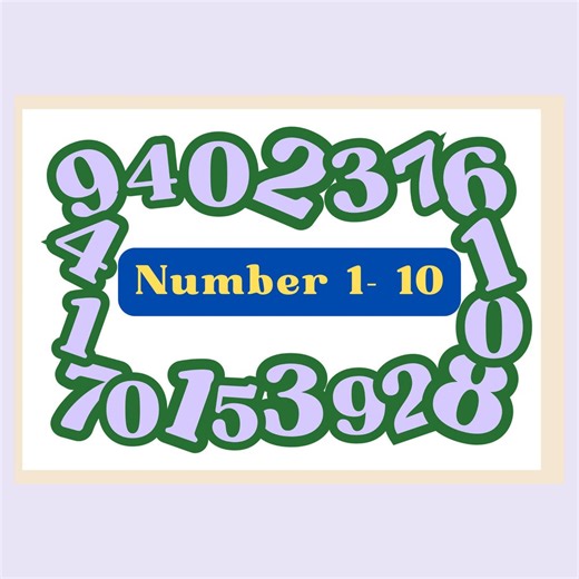 Number Tracing 1–10 Worksheet Printable, Preschool Math Activity, Kindergarten Counting Practice PDF - Etsy