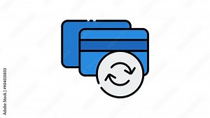 Four boxes on pallet, ready for shipping. Suitable for logistics, inventory, warehouse, and transportation concepts in design projects icon motion graphic animation