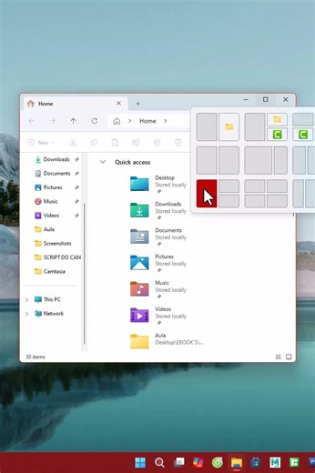 Maximizar e Organizar as Janelas Automaticamente #windows #tutorial