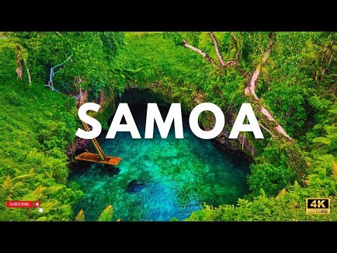 Samoa in 4k | nature video | scenic relaxation film with calming music