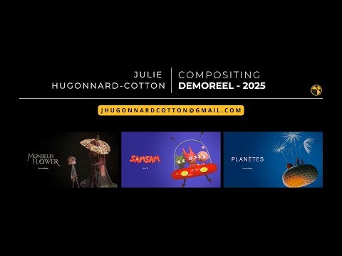 Julie Hugonnard-Cotton - DemoReel 2025 | Compositing