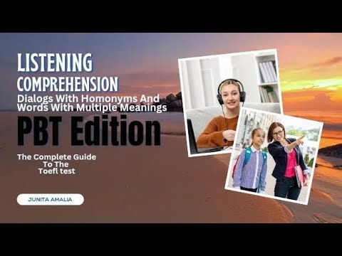 The Complete Guide to the TOEFL® Test Listening Comprehension Dialogs 3