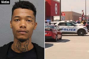 Man, 24, shot dead during family Target shopping trip as cops hunt suspect