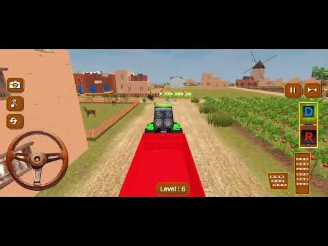 Modern Farm Tractor Games - Farmning Tractor 3D - Android Gameplay