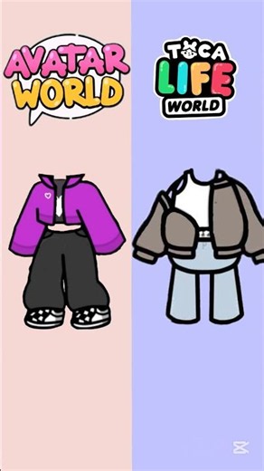 🎮 Avatar World VS Toca Boca 🌈 #avatarworld #tocaboca #gaming