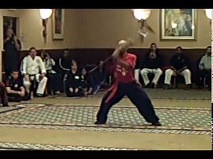 Philadelphia Siu Lam Hung Gar Farmer's Hoe and Fighting Set.