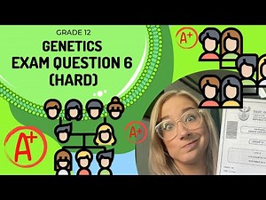 Genetics Exam Q6 (HARD) | Get FULL marks in your EXAM!