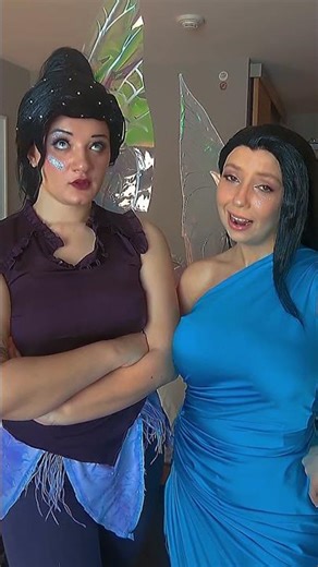Vidia and Silvermist disney fairy cosplay video with my friend Brooke! #disney #cosplay #fairy