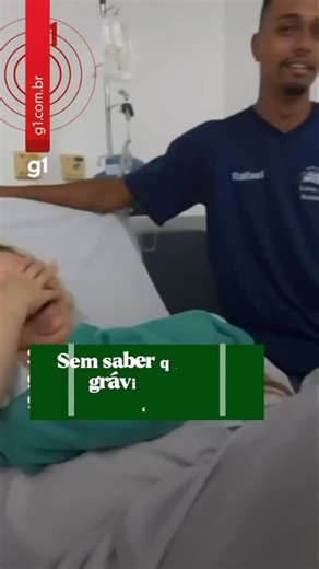 Os Amigos da Onça on Instagram: "🤰PARTO | Sem saber que estava grávida, Tatiane Rodrigues, de 33 anos, deu à luz gêmeas na segunda-feira (22), em Campo Grande. Ela sentiu cólicas enquanto trabalhava, pediu ajuda ao marido e foi levada ao hospital. Tatiane, que já é mãe de outras três meninas, contou ao g1 que não apresentava sintomas e não tinha aumento de peso nem barriga. Além disso, tinha um problema no útero e menstruação irregular, o que fez com que a ausência de sinais fosse considerada n