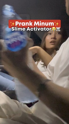 217K views · 5.3K reactions | DI PRANK MINUM SLIME ACTIVATOR Sama Steven #prank #slimeactivator | Jessica Effendy | Facebook