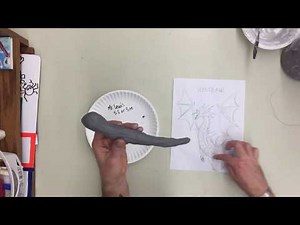How to Make a Clay Dragon Body