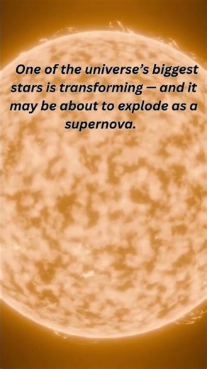 A Giant Star Is Transforming Before Our Eyes - 2