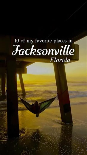 🌴 If you think Jax is “just a beach town,” think again! This city is packed with hidden gems all over, and I’m exposing my favorite itinerary below👇SAVE this post! ✨ Here are 10 of my go-to favorite spots to explore around Jacksonville: ✅ Fort George Island -Kingsley Plantation -Fort George Trail -The Ribault Club ✅ Spanish Pond Trail -You’ll get some hills and elevation here! Hike to the observation tower for beautiful water views and bird watching ✅ Jacksonville Beach Pier -Rent a fishing po