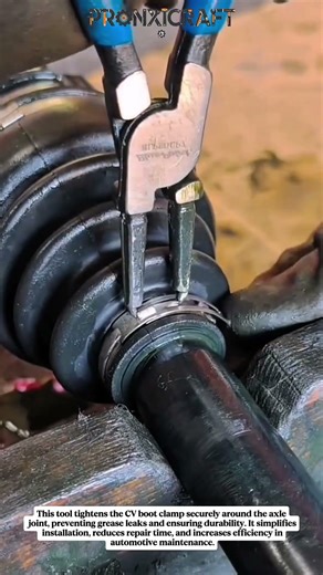 CV Boot Clamp Installation Tool | Fast Axle Repair Hack