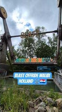 Blast Offride Walibi Holland 🎡 🇳🇱 #blast #walibi #themepark #topspin #ride #viral #freizeitpark #fy