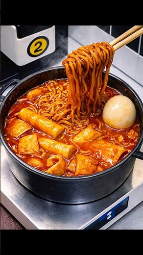 이건 상상도 못했음.. ㄷㄷ 미쳤다는 말밖에 안나오는 무인라면 편의점 떡볶이 레시피! Amazing Ramen Machine! Unmanned store / Korean food