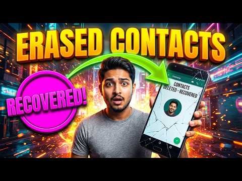 How To Recover Erased Contacts On Android | Step-by-Step Guide