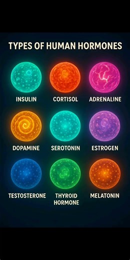 Types of Human Hormones