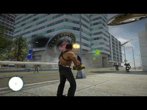 Alien Invasion in New York - GTA San Andreas - California Megamod 2026