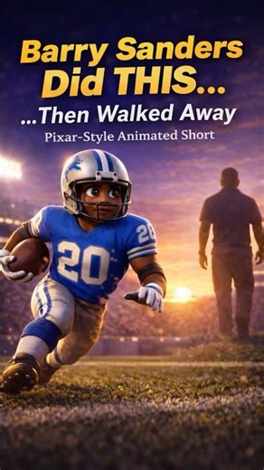 Barry Sanders Did THIS… Then Walked Away