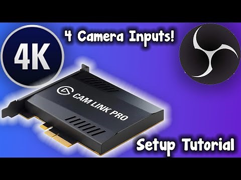 Elgato Camlink Pro Unboxing & 4K Capture Setup With 4K Capture Utility & OBS Tutorial