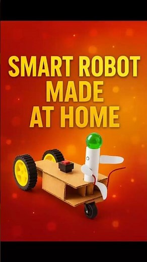 Smart Robot Made at Home | DIY Mini Robot Car