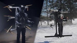 The SkyPak Is a 112-HP Drone Backpack Prototype That Actually Works