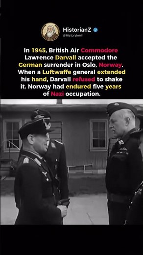A Refused Handshake at Germany's Surrender