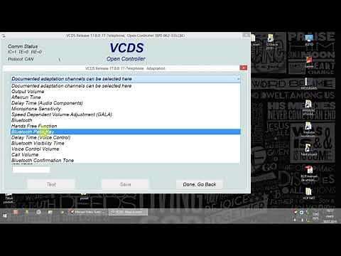 VCDS - How To Find Bluetooth Pin