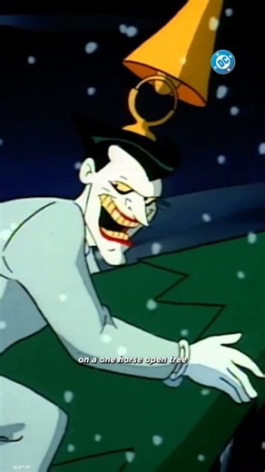 Official DC UK on Instagram: "Just the Joker spreading holiday fear 🎁 #BatmanTheAnimatedSeries"