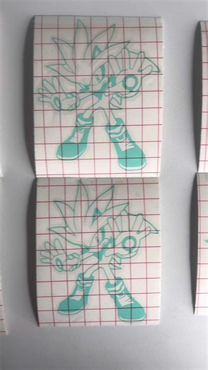 Silver the Hedgehog mint color decals #silverthehedgehog #sonicthehedgehog #sonic