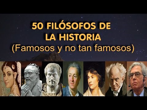 50 filósofos de la historia (Famosos, recomendables e importantes de la filosofía)