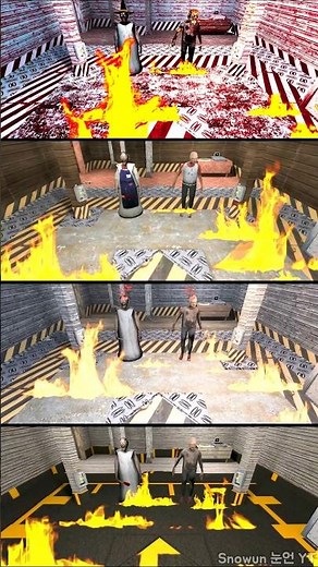 Robot Escape Ending | Legacy Nightmare Halloween vs Ice Scream 7 vs Valentine Day*Granny Chapter Two