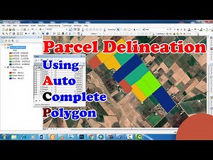 Parcel delineation in ArcGIS using Auto Complete Polygon