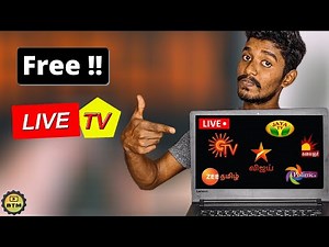 இனி Laptopலியே TV pakalam🔥FREE LIVE TV💯_official_||Any Laptop&PC