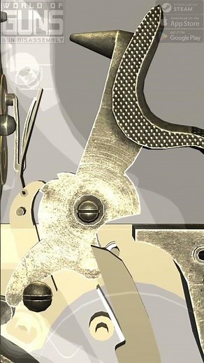 Webley-Fosbery Automatic Revolver Shot Breakdown #firearmeducation #gunmechanics #slowmotion #uk