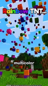 La tnt multicolor de Minecraft | Laiwy