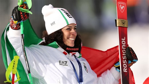 Half-second separates top four finishers in grueling super-G