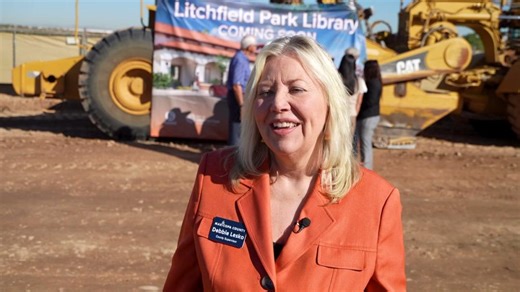 Big news for Litchfield Park! Today we broke ground on a brand-new $5 million public library, a space designed to inspire creativity, connection, and community for generations to come. Opening Fall 2026 near the historic La Loma hilltop, this 10,000-square-foot library will be a new chapter in Litchfield Park’s story. Stay tuned as we bring this vision to life! | Maricopa County
