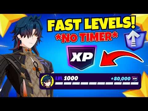 New FAST AFK Fortnite XP MAP to Help LEVEL UP FAST in Chapter 7 Season 1!