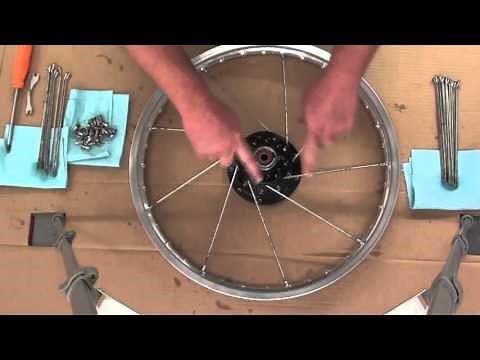 Pt.1 How To Lace And True A Motorcycle Wheel At D-Ray's Shop