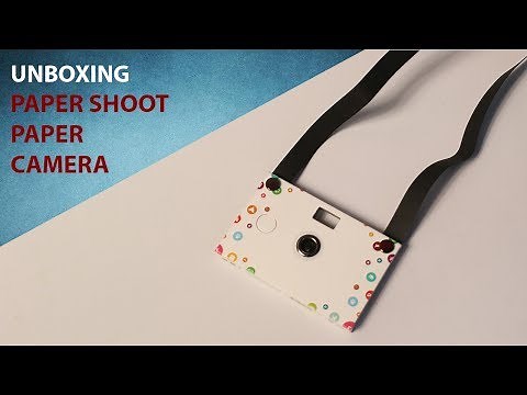 PaperShoot Paper Camera (Unboxing, Assembly, Sample Photos)