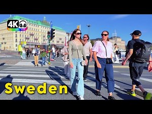Virtual Walk Stockholm Waterfront 🇸🇪 | Slussen to National Museum | 4K Ultra HD 60FPS