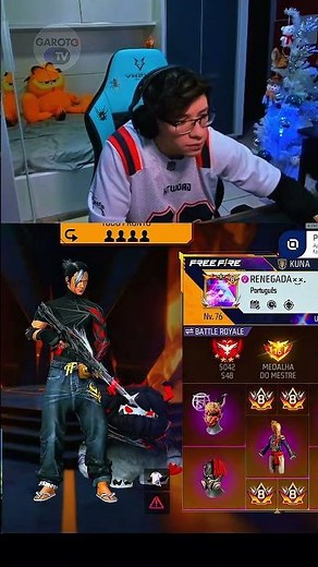 APELA IS A KNIGHT, HE GAVE A GRADE TO THIS GIRL'S ACCOUNT #shorts #freefire