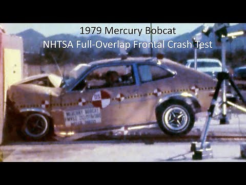 1979-1980 Ford Pinto / Mercury Bobcat NHTSA Full-Overlap Frontal Crash Test