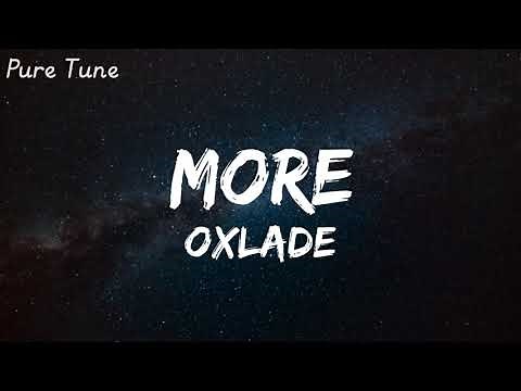 Oxlade - More (Official lyrics video)