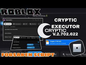 Latest Cryptic Roblox Executor V.2.702.622🔥 Android/VNG/Mac😎 | Forsaken Nyansaken Script🤩 |