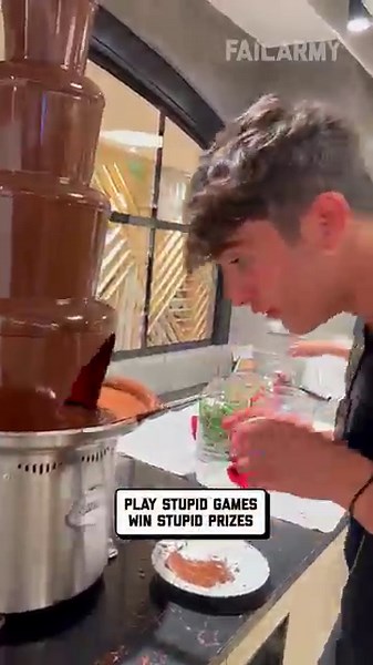 Chocolate Fountain Fail