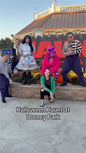 12K views · 48 reactions | Halloween Haunt presented by Snickers is BACK at Dorney Park & Wildwater Kingdom  Enjoy terrifying haunted mazes, sinister scare zones, exhilarating live shows, and specialty food & drinks  #dorneypark #halloweenhaunt #thingstodoinlehighvalley #halloween #halloweenactivities #allentownpa | Kendal Conrad | Facebook