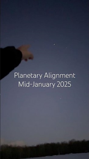 Planetary Alignment Mid-January 2025